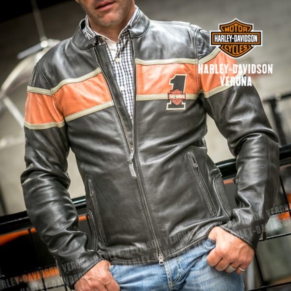 harley davidson victory lane leather jacket
